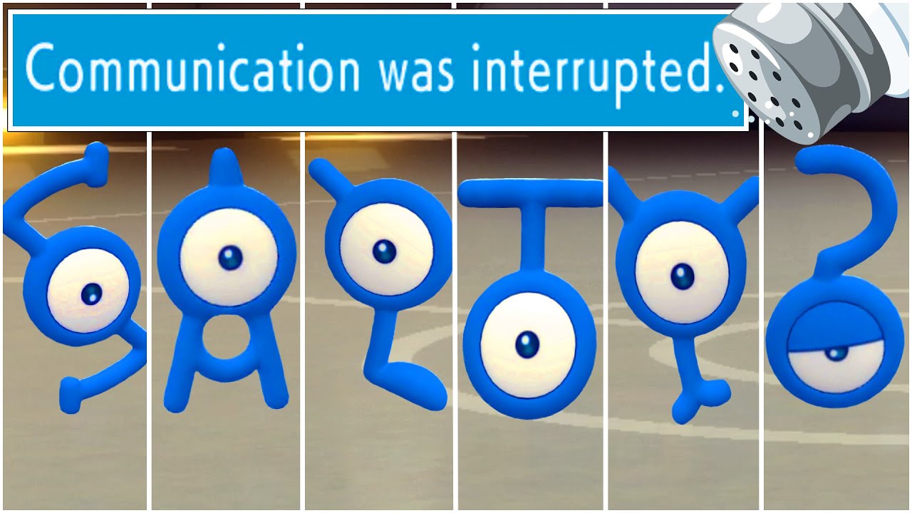 FULL UNOWN TEAM! But I Use ALL Letters - Shiny Unown SALTY Rage Quit !