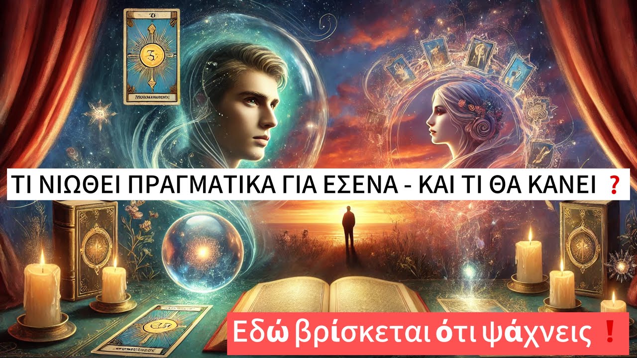 ♠️ΤΙ ΝΙΩΘΕΙ ΠΡΑΓΜΑΤΙΚΑ ΓΙΑ ΕΣΕΝΑ~ΚΑΙ ΤΙ ΘΑ ΚΑΝΕΙ❓#manos_tarot #tarot #pickacard #ταρω