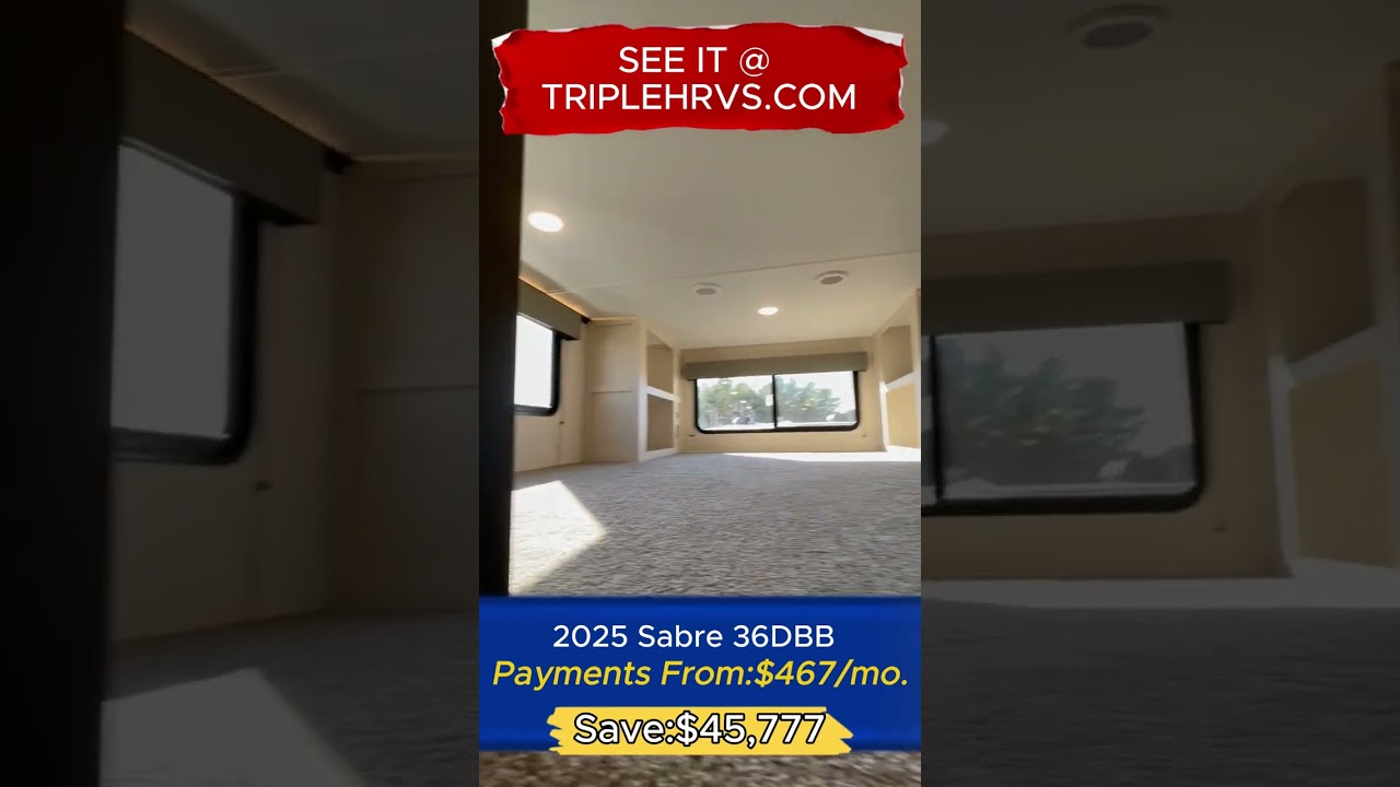 2025 SABRE 36DBB 