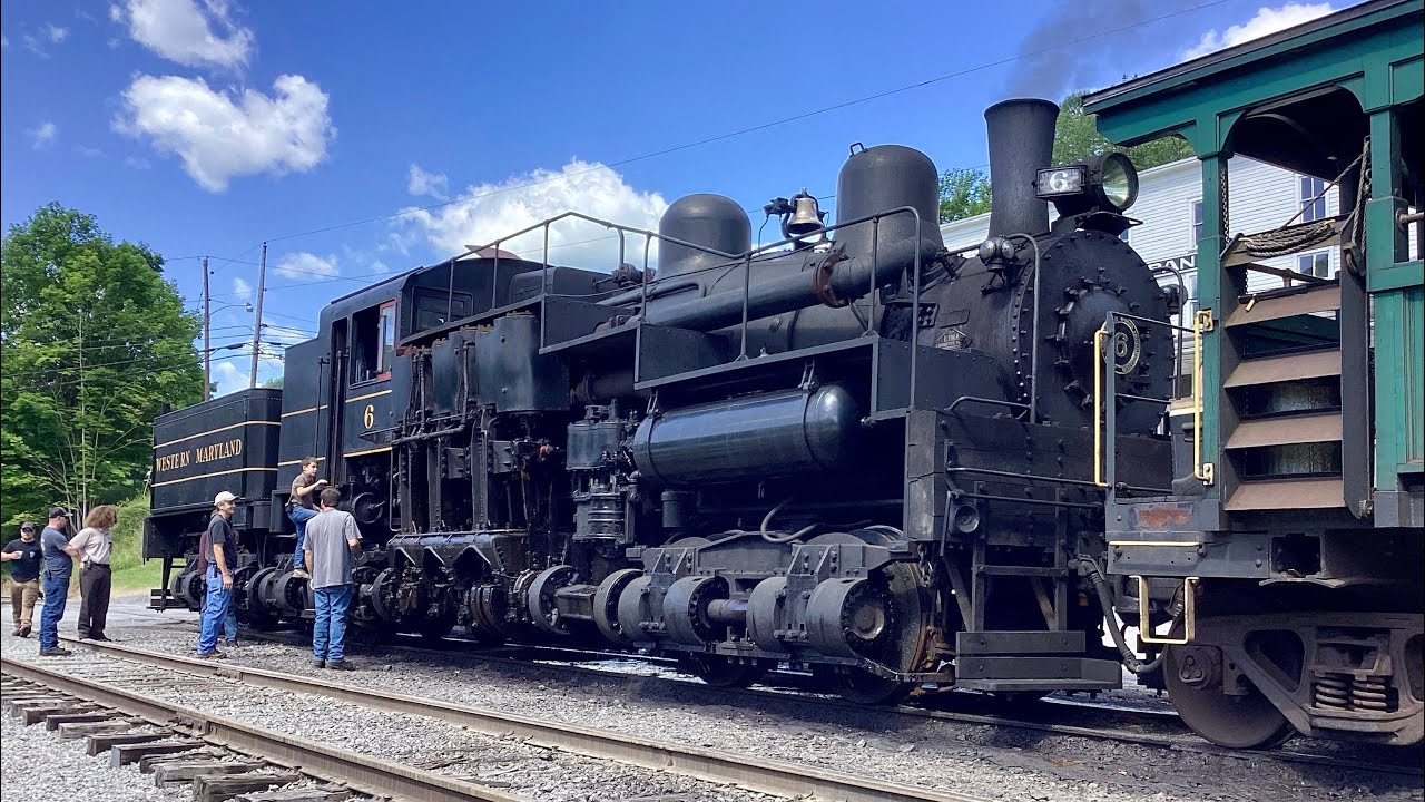Western Maryland Shay 6 at Cass West Virginia