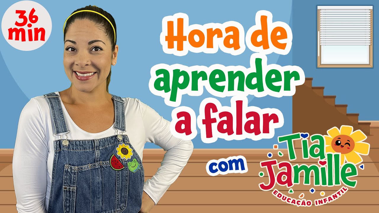 Português Infantil - Educação infantil - Vídeo Educativo - Música Infantil Animada - Tia Jamille