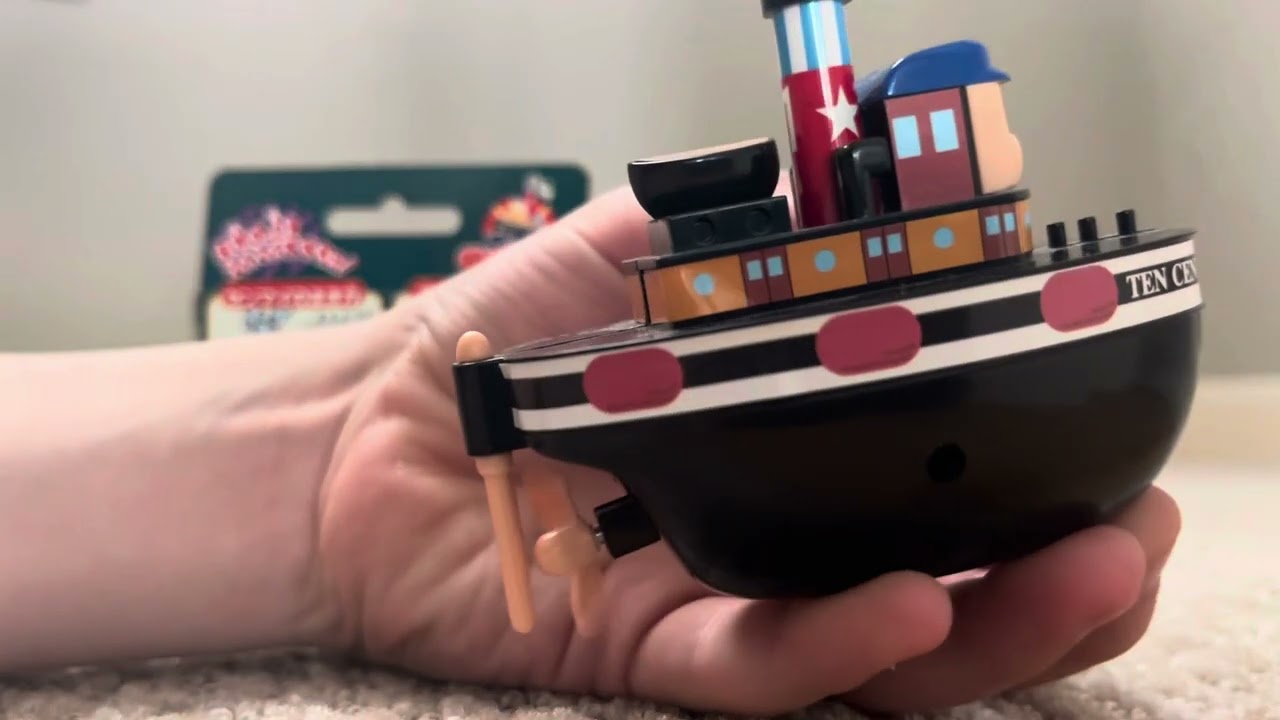 Takara Tugs small scale Ten Cents bath toy review!