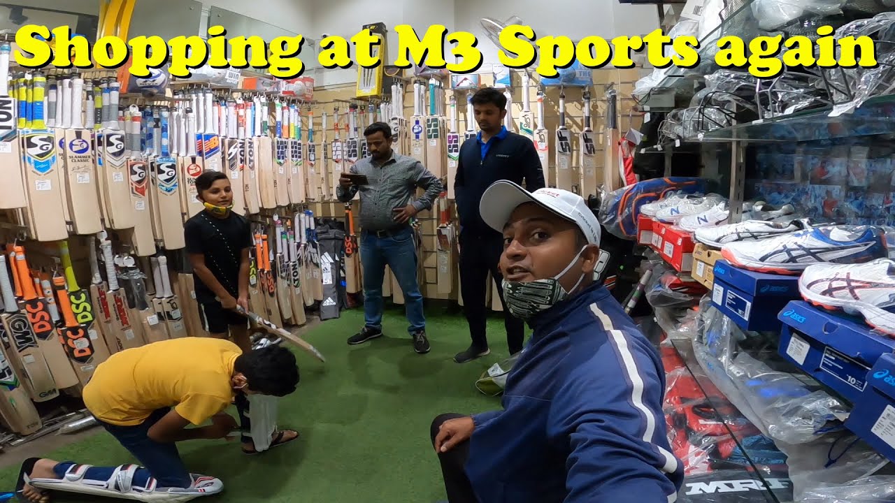 Shopping at M3 Sports again || M3 स्पोर्ट्स मे वापस शॉपिंग