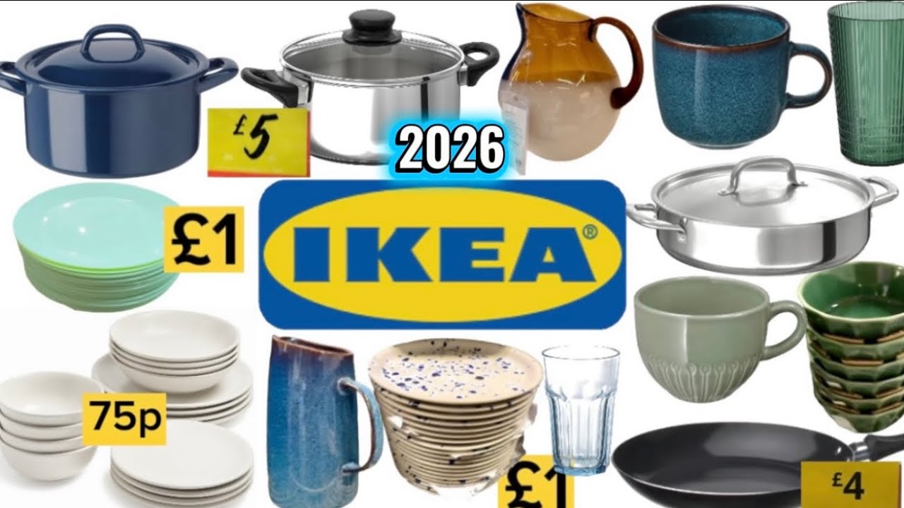 IKEA Kitchen items and Crockery . Cheap Pots / Pans / Plates / Cups / Glass and More . Walking Tour.