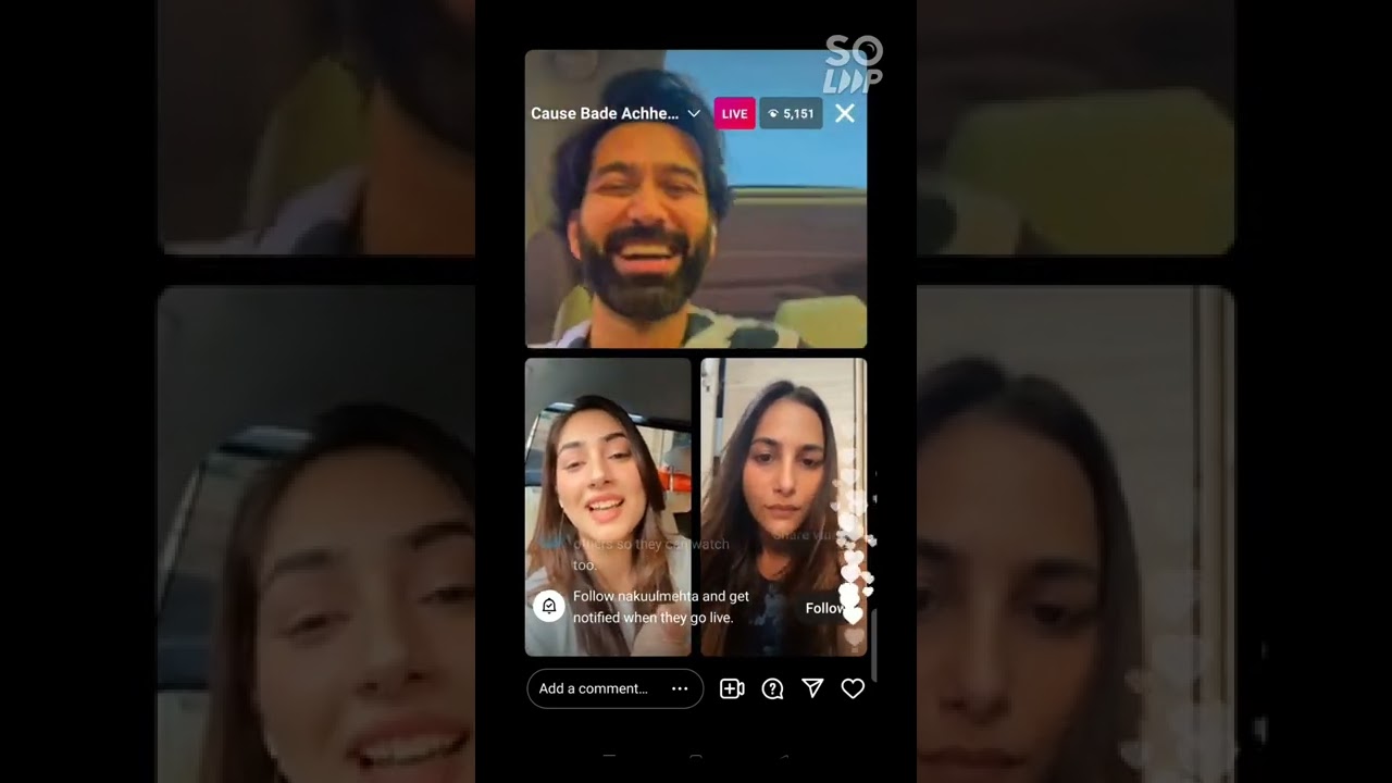 Disha parmar ! Nakuul ! live Instagram ! ‎@HD New Movies  #ram #priya #subscribe #viral (1)