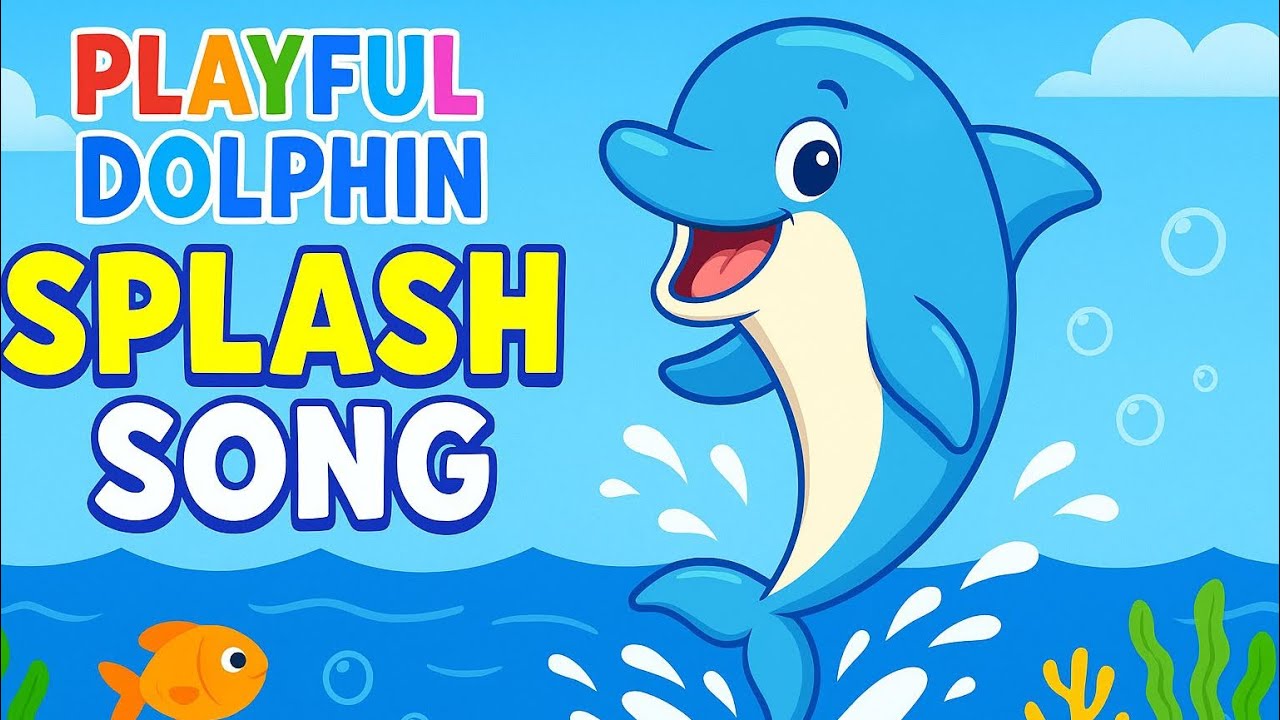 Playful Dolphin Splash Song | Learn & Count Under the Sea for Kids