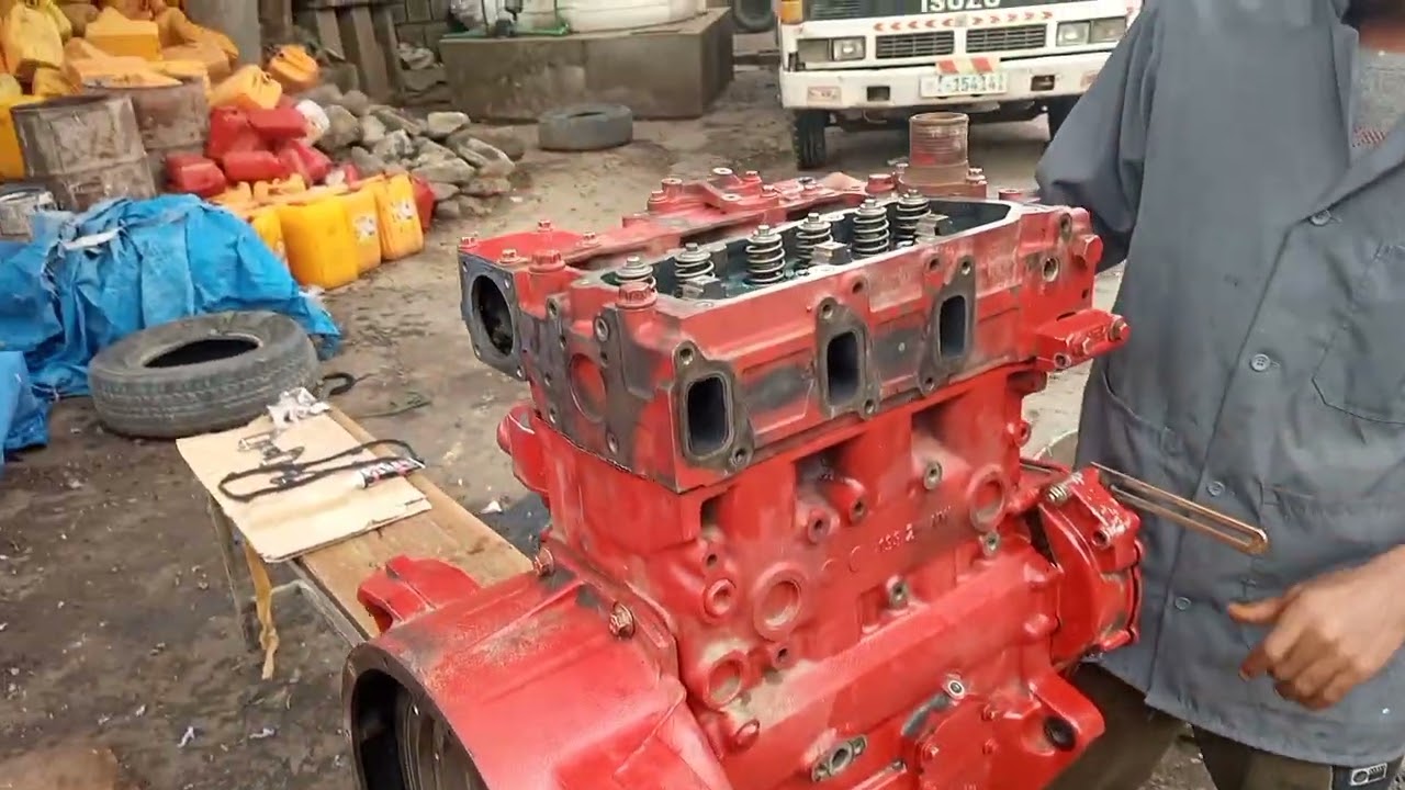 Perkins generetor 3cylinder engine rebuild part2