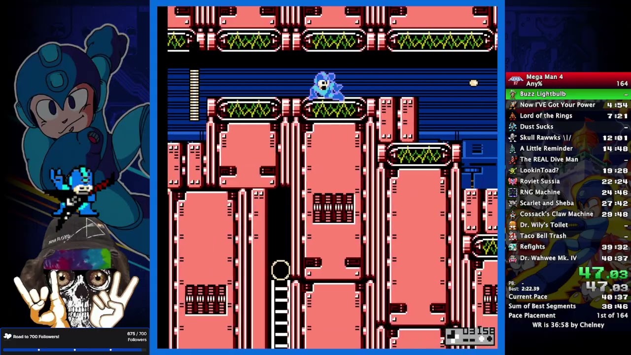 Bright Gold (2:22.07) - Mega Man 4 Any%