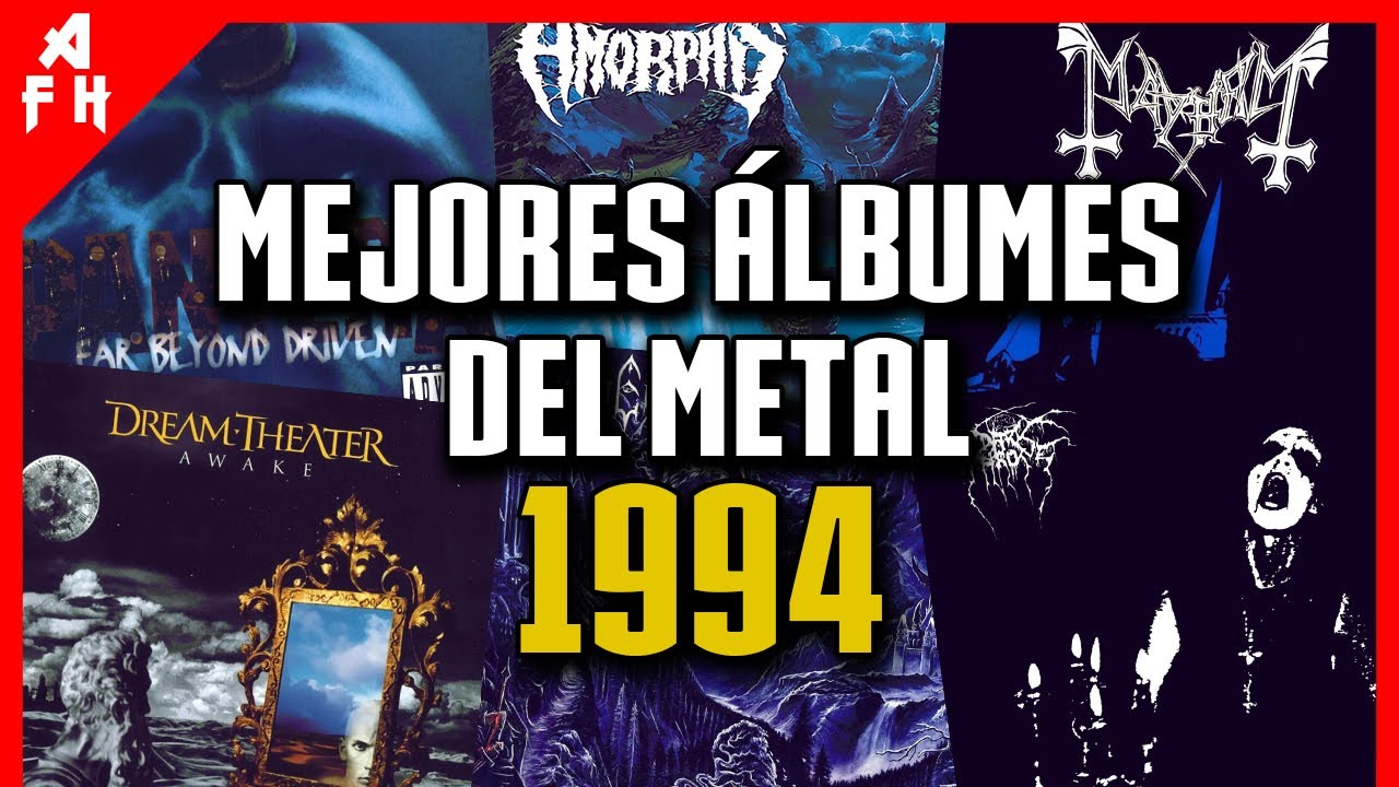 LOS MEJORES ÁLBUMES DE METAL DE 1994