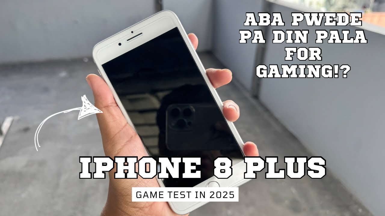 IPHONE 8 PLUS GAME TEST IN 2025 - WOW 8K PESOS NALANG ITO PERO ANG LAKAS PA DIN NG CHIPSET NIYA!