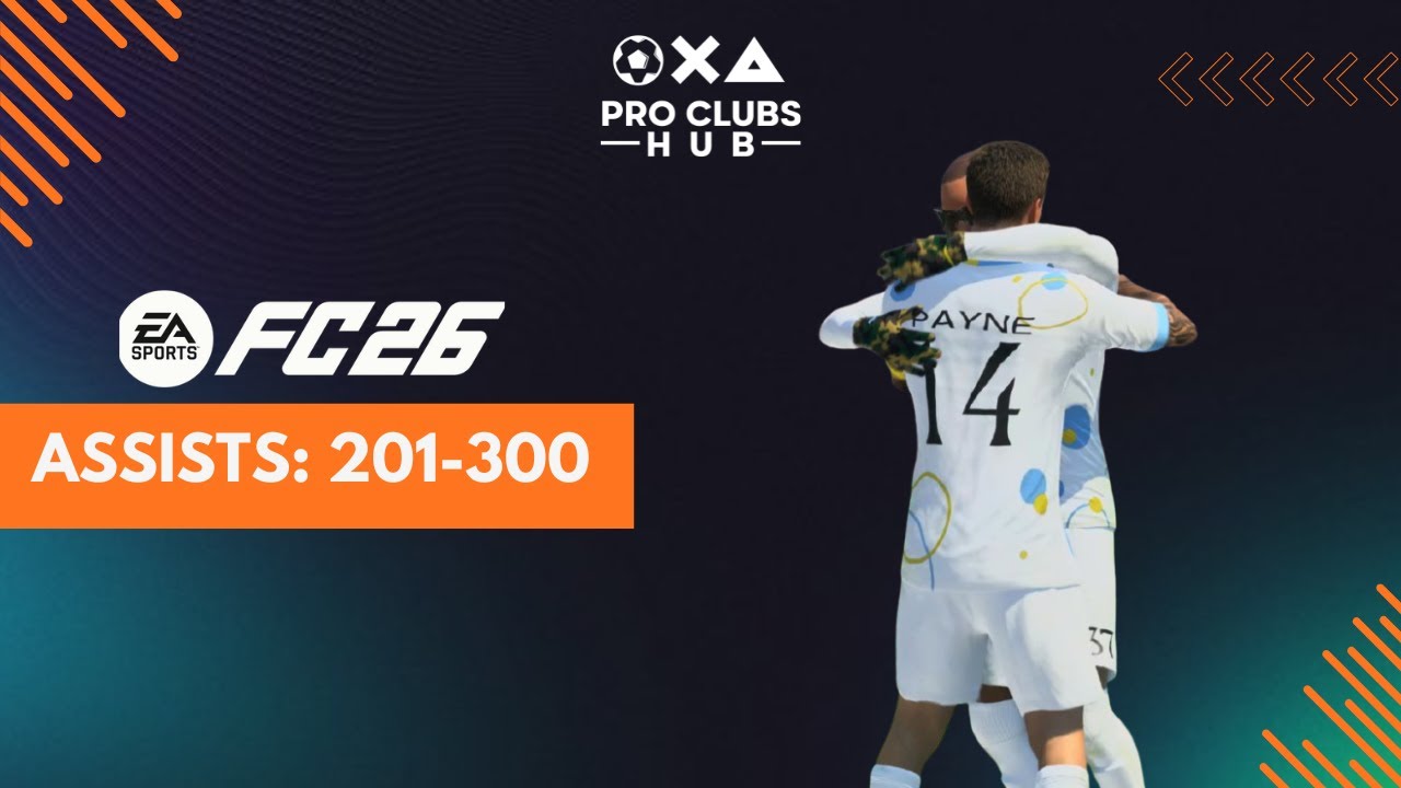 FC 26: Clubs Assists - 201-300