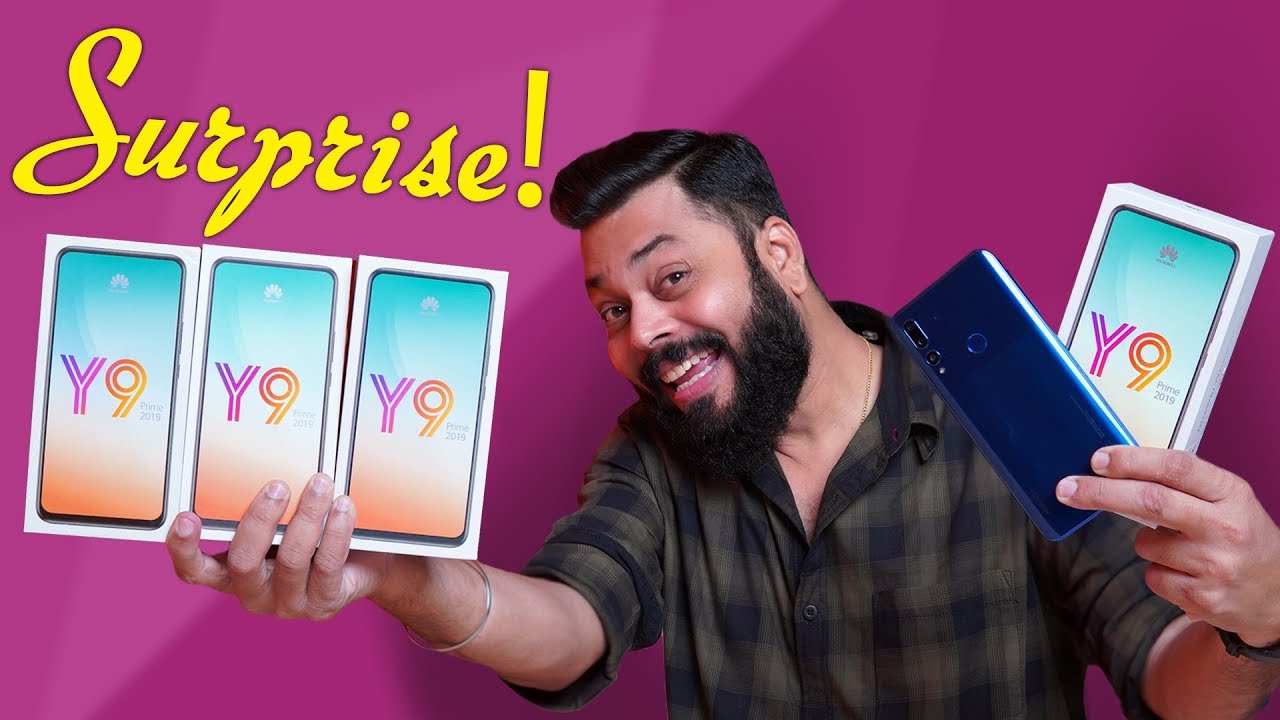 Huawei Y9 Prime 2019 Unboxing & Quick Review ⚡ 3 X Giveaway!!