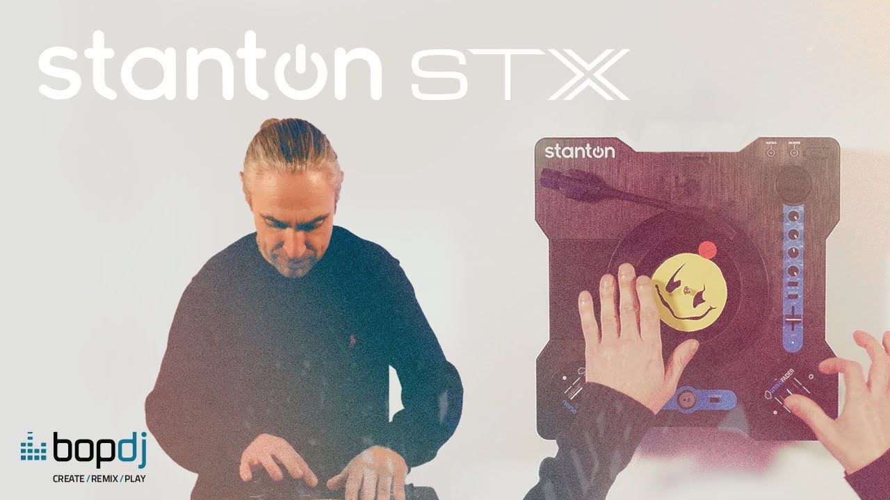 Stanton STX Portable Scratch Turntable w/ DJ RASP | Bop DJ