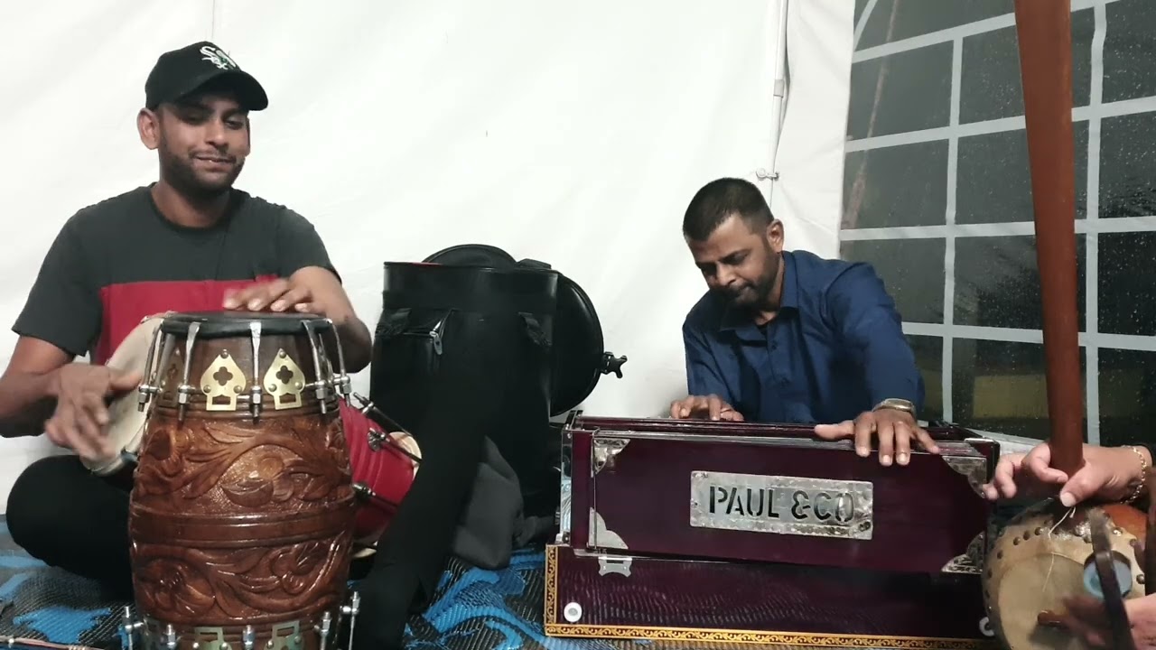 Fiji Bhajan by Rajnesh Prasad Raju | with Mithun Vikash Deo | Baithak in Auckland 20 August 2023(1)