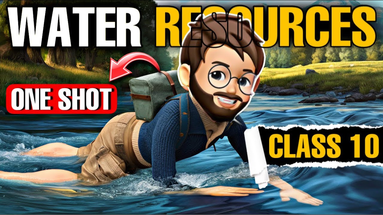 Water Resources Class 10 | &ldquo;Animated&rdquo; Full (हिन्दी में) Explained | Class 10 Geography Chapter 3