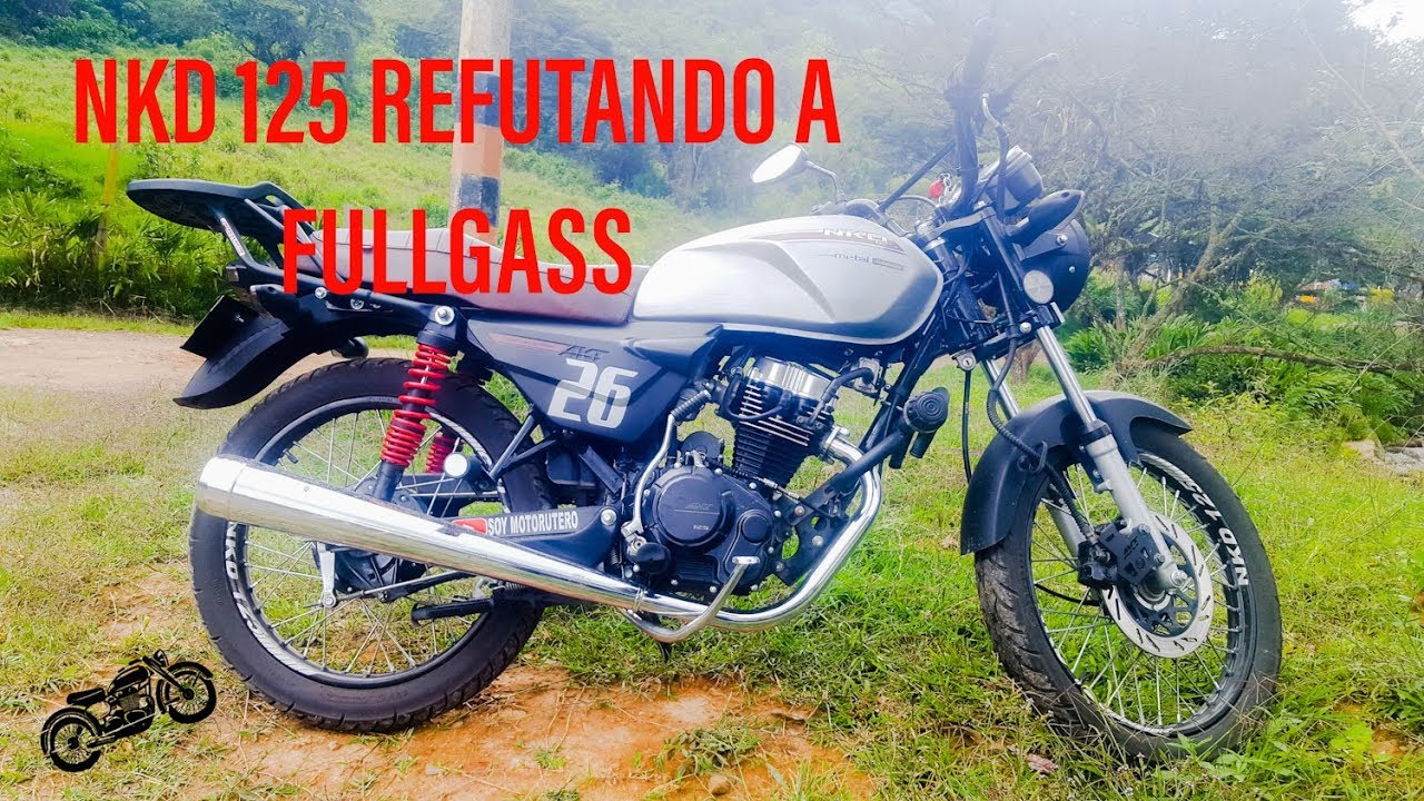 NKD 125 REFUTANDO A FULLGASS