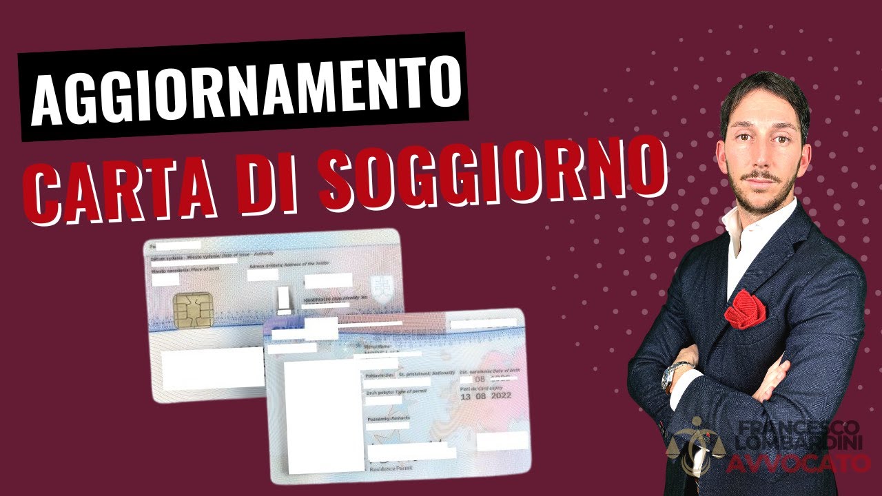 🔥AGGIORNAMENTO CARTA DI SOGGIORNO FAMILIARE CITTADINO UE NUOVA LEGGE 2024