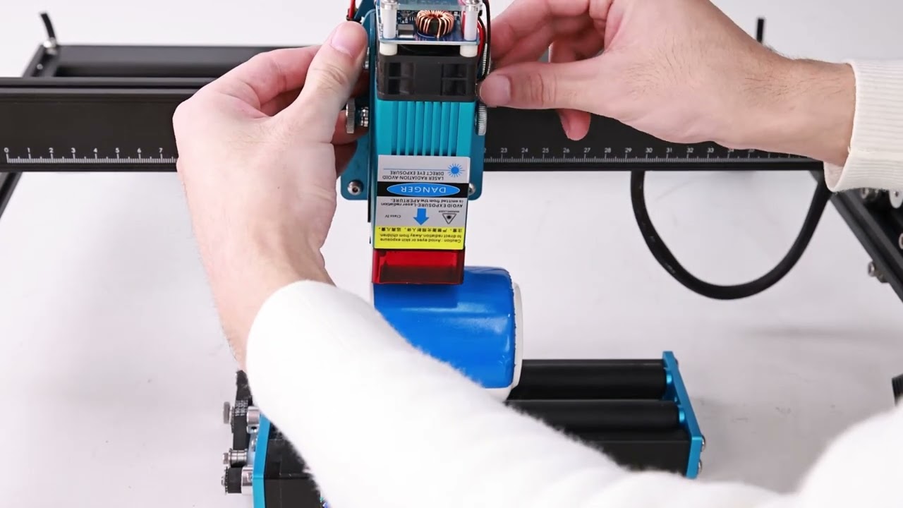 Comgrow Rotary Roller Unboxing, Assembly and Gap Adjustment