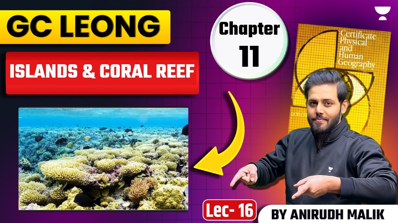 [Geography] Islands and coral Reef | GC Leong Series | UPSC Prelims 2025 | Anirudh Malik
