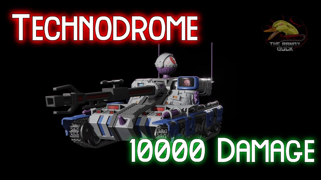 Technodrome: 10000 Damage! II Wot Console - World of Tanks Console Modern Armour