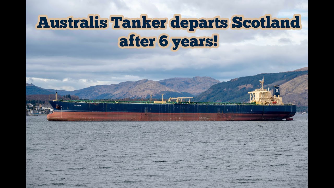 Australis Tanker Departs Scotland