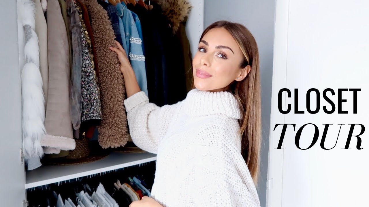 CLOSET TOUR 2018 | Tips for Organization & Storage | Annie Jaffrey