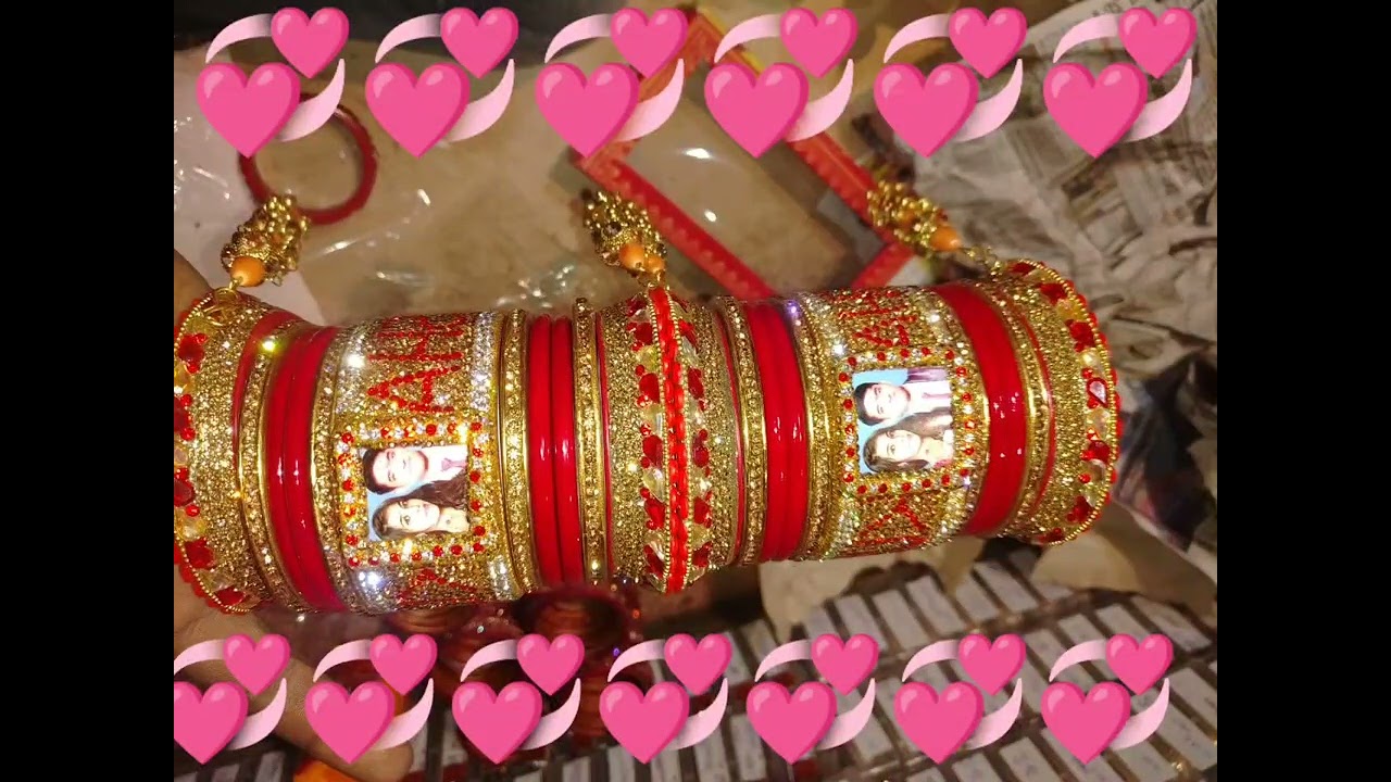 Lathi Lathi Naam se new kangan set glass bangles fancy Dulhan set#lahthi #faison #new #youtubefeed