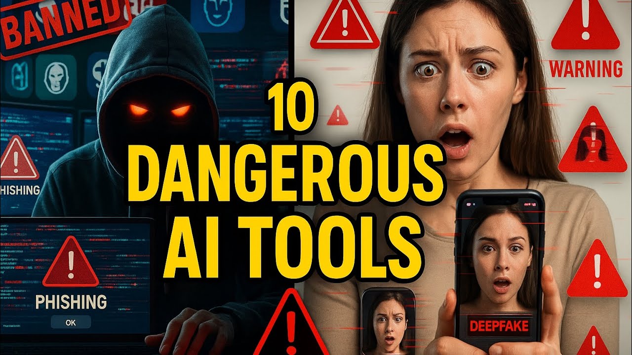 Top 10 Most Dangerous AI Tools the Public Shouldn&rsquo;t Be Using