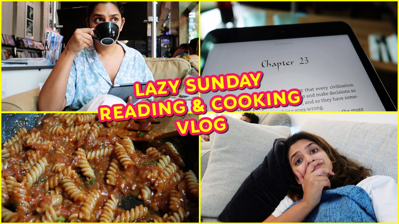 READING AND COOKING VLOG // Reading an Easy Fantasy Book for Beginners