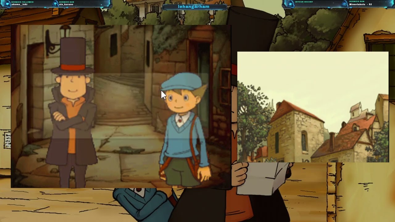 (05/01/2026) Professeur Layton et l'étrange village #2 [JOX]