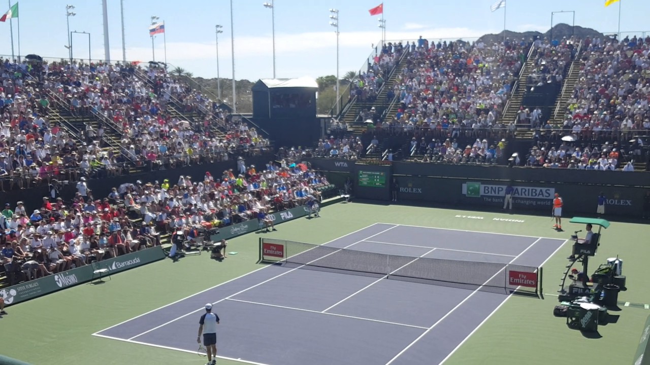 Alexander zverev v Facundo Bagnis at Indian Wells 2017