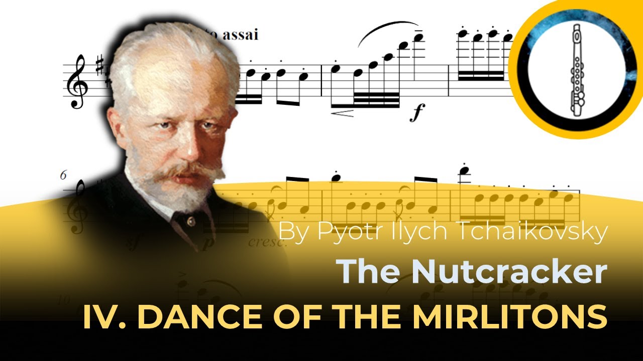 Flute Play-Along: IV. DANCE OF THE MIRLITONS, The Nutcracker by Pyotr Ilych Tchaikovsky