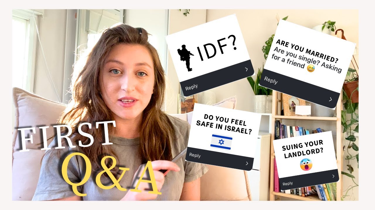 My FIRST Q&A!!! Questions to an Israeli-Jew living in Israel | Israel Vlog 99