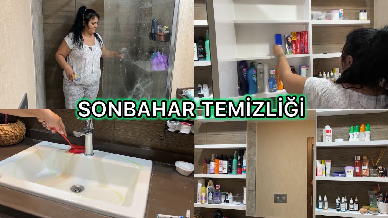 HER GÜN BİR YER DÜZENLİYORUZ | SONBAHAR  TEMİZLİĞİ |BANYO TEMİZLİĞİ 