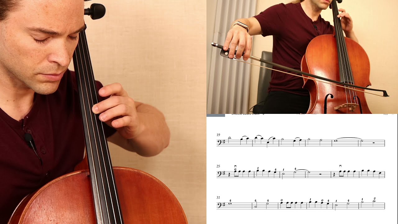 A Million Dreams THE GREATEST SHOWMAN Easy Cello | TomPlay