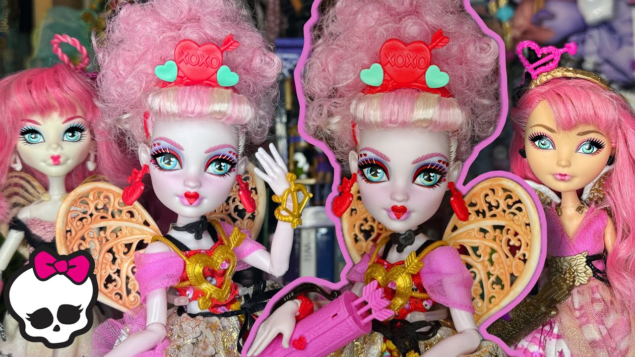 CUPIDS RETURN TO MONSTER HIGH?! Cupid Asteria Monster High G3 Scary Sweet Birthday Doll Review