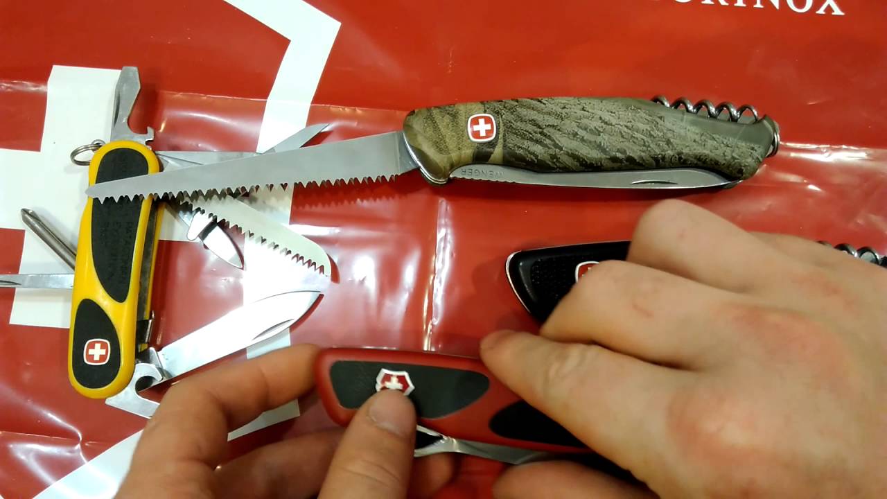 Victorinox Ranger Grip VS Wenger New Ranger сравнение крутых швейцарцев. Victorinox for life.