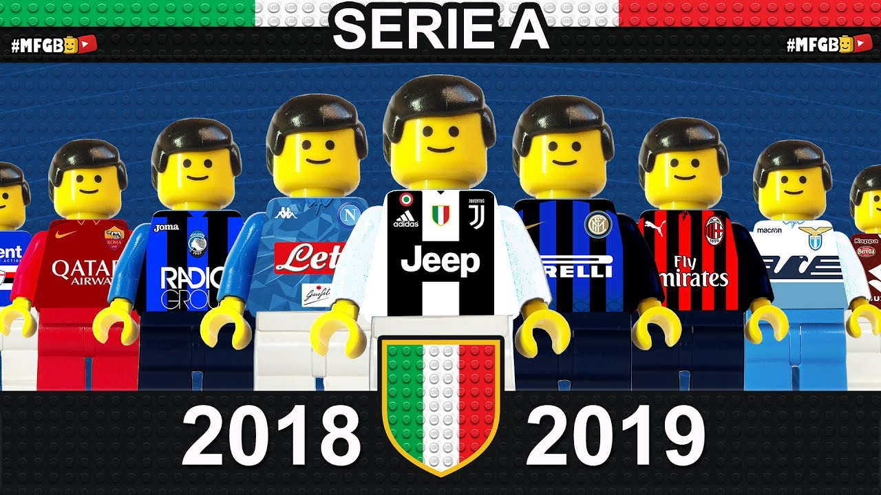 Serie A 2018/19 Sintesi e Goal campionato 2019 in LEGO Calcio • LEGO Football Film Goals Highlights
