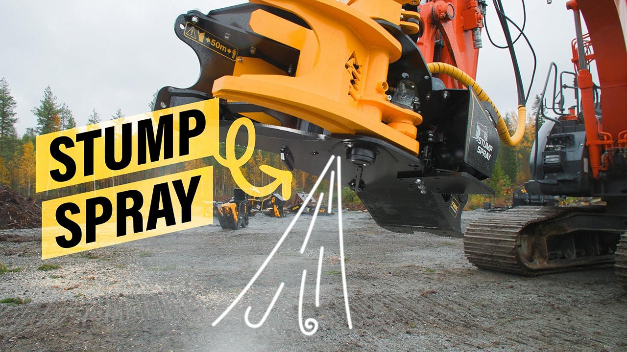 Introducing TMK Stump Spray for Tree Shears