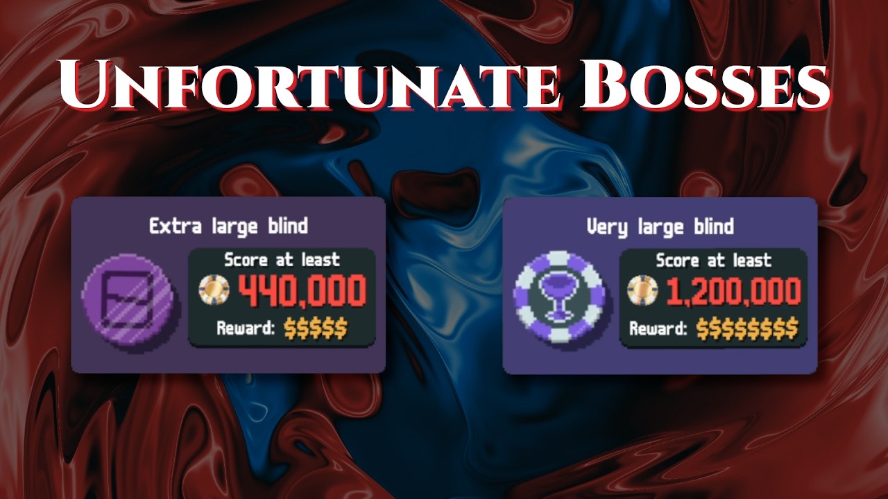 Unfortunate Bosses - Balatro