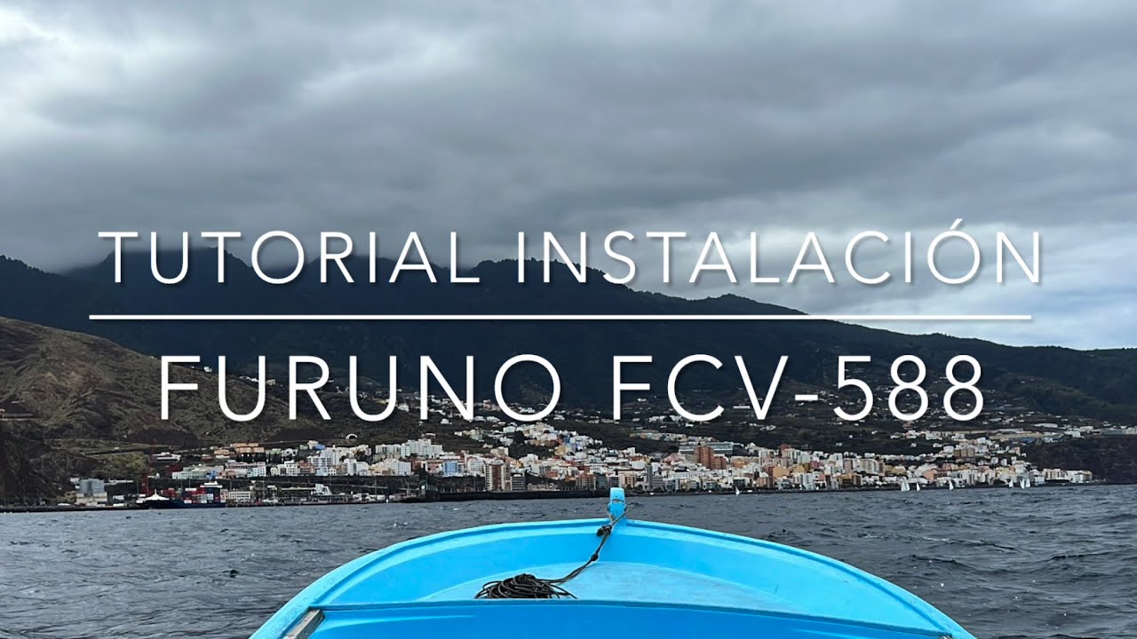Tutorial FCV 588. Sonda furuno