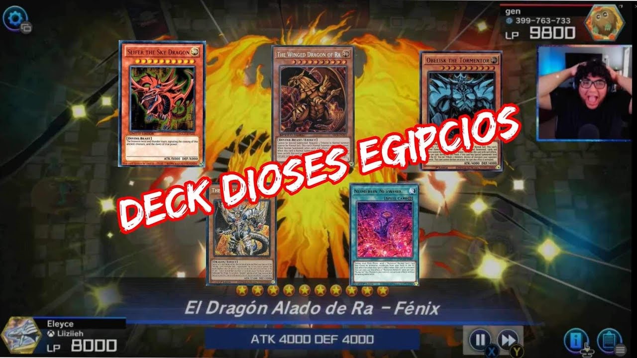 DECK DIOSES EGIPCIOS NUMERON BYSTIAL. YUGIOH MASTER DUEL