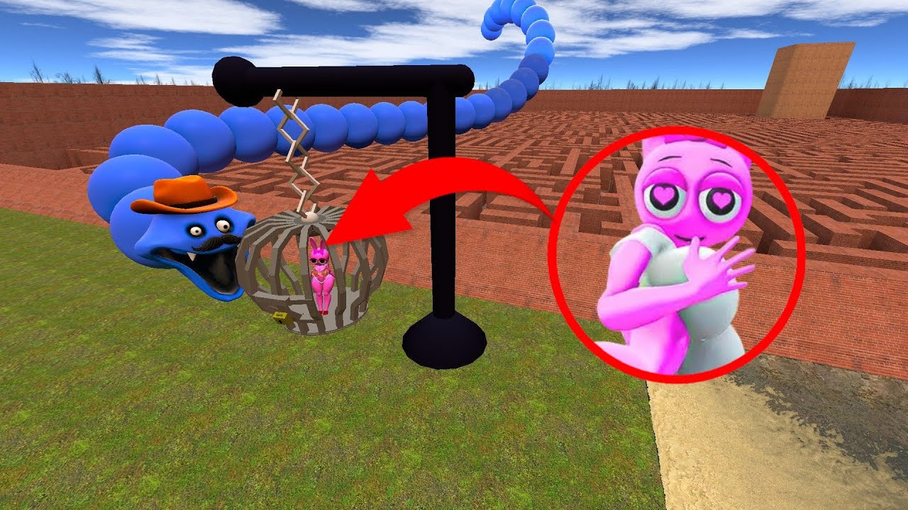 ЭПИЧЕСКАЯ БИТВА В ЛАБИРИНТЕ В GARRY'S MOD!