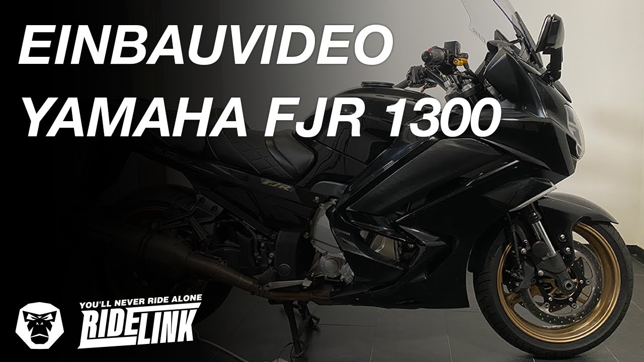 Einbau des WingMan in eine der letzten, legendären, gebauten Yamaha FJR 1300