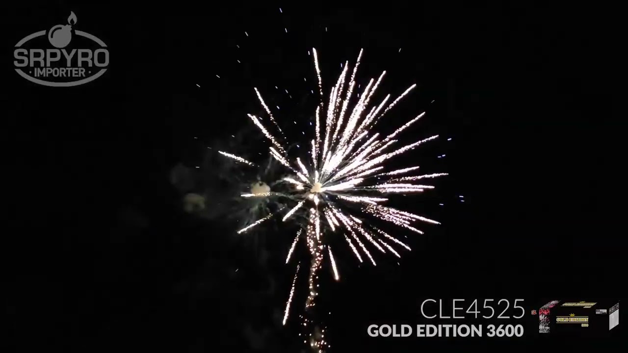 SRPYRO GOLD EDITION 3600   CLE4525    Pyrodealeronlineshop