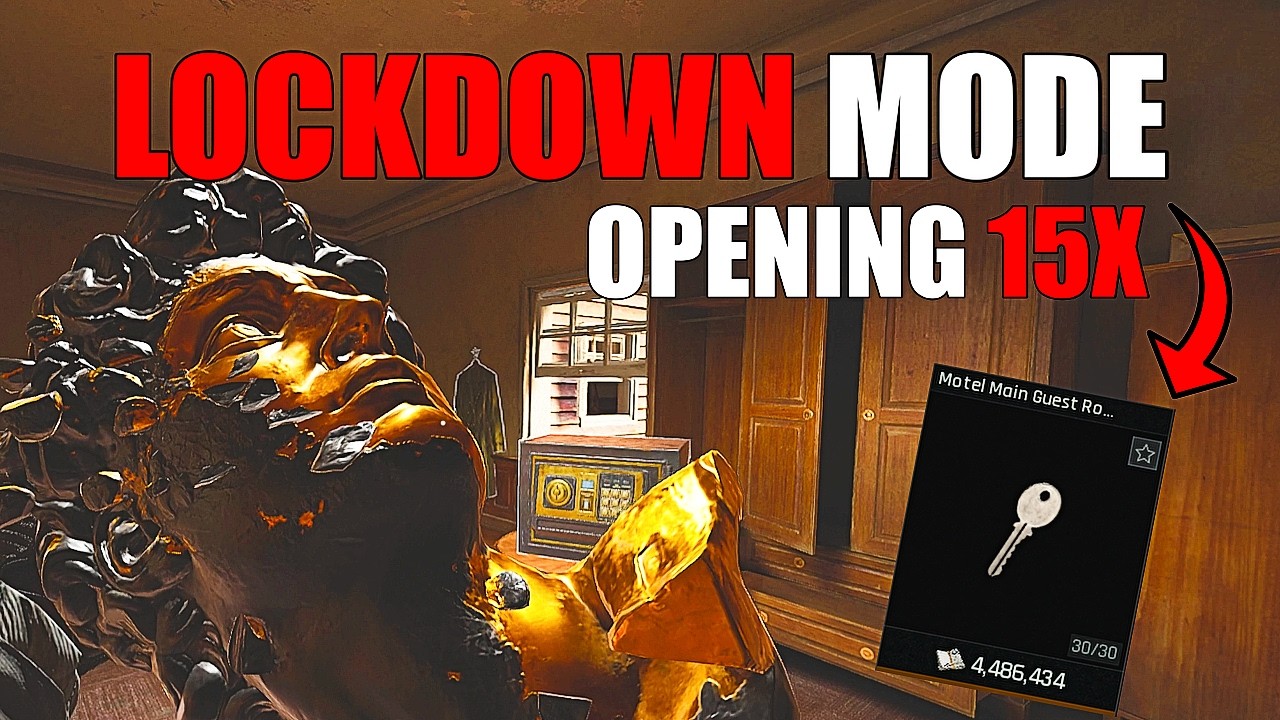 MOST EXPENSIVE KEY IN LOCKDOWN MODE 15X | ARENA BREAKOUT INFINITE