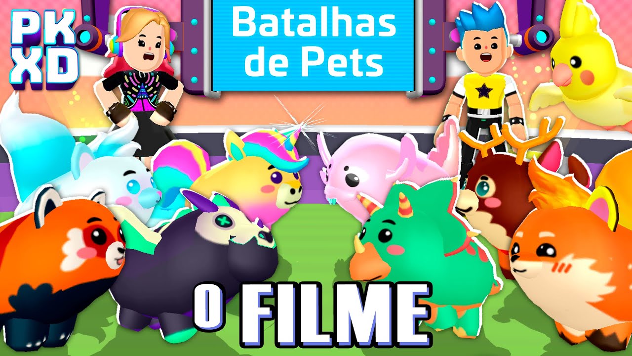 ⏱️ 24 Horas de BATALHAS de PETS no PK XD : O Filme