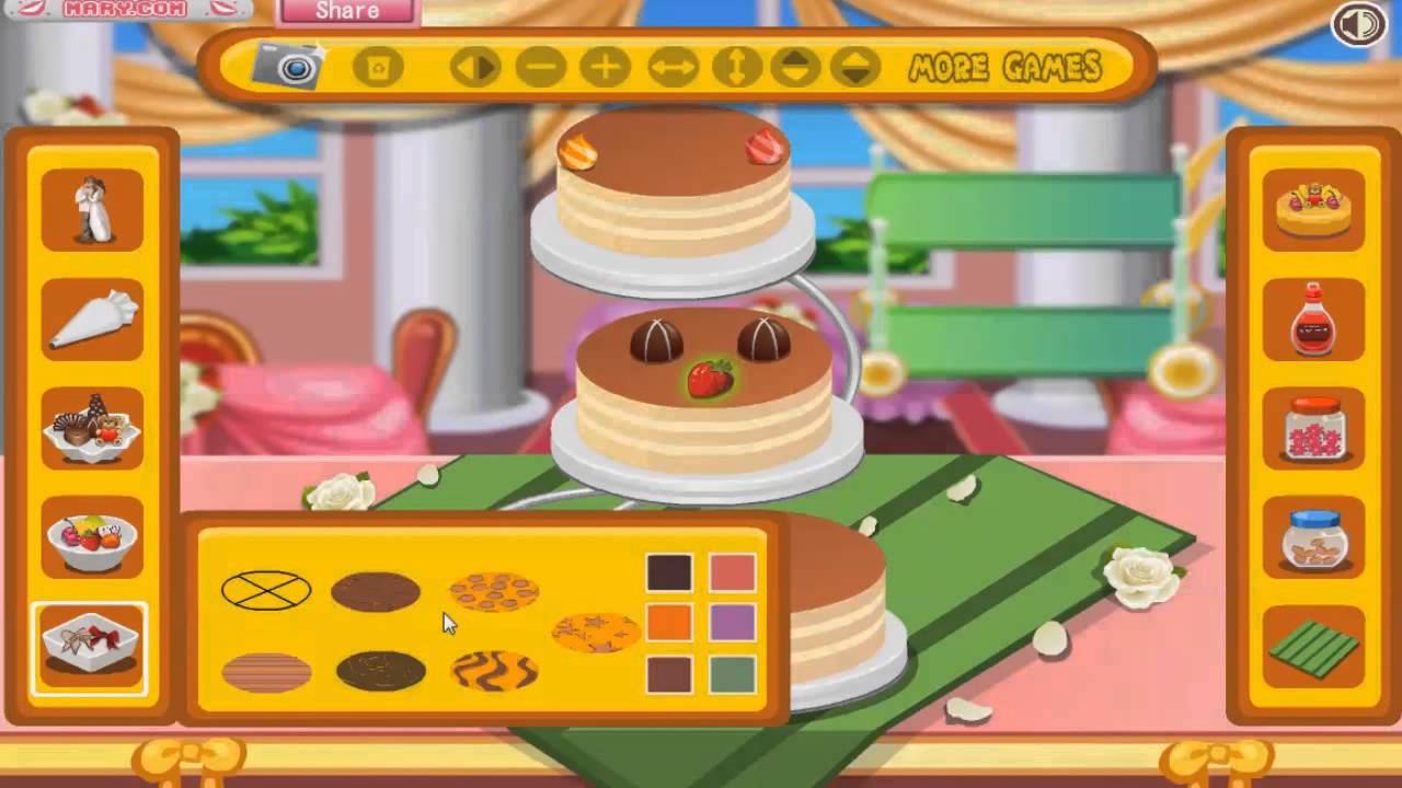 Sweet Wedding Cakes - Free mobile cooking Game Tutorial for funny little ladies