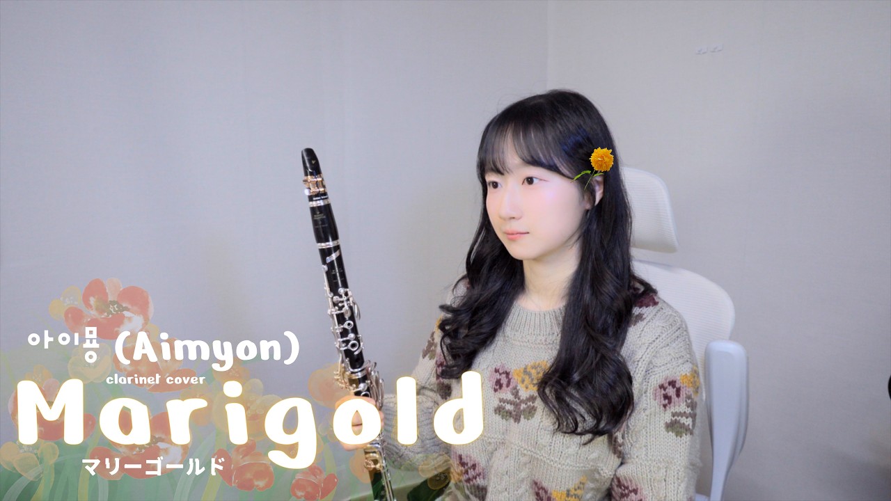 아이묭 (Aimyon) - marigold(マリーゴールド) 클라리넷 커버 / 가사