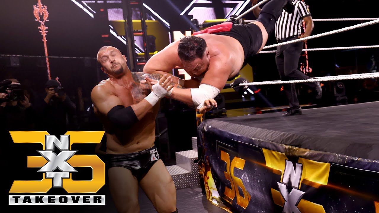 Samoa Joe digs down deep against Karrion Kross: NXT TakeOver 36 (WWE Network Exclusive)